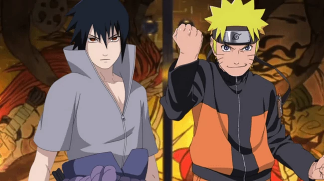 Naruto e Sasuke - Raijin e Fujin