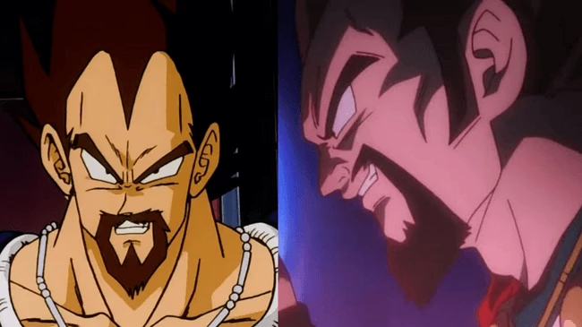 Ms entre Autoral - Prof. Teo - Alguns personagens do famos anime Dragon Bal  Z apresentam um cabelo em forma de na testa, como o Rei Vegeta e seu filho,  principe Vegeta